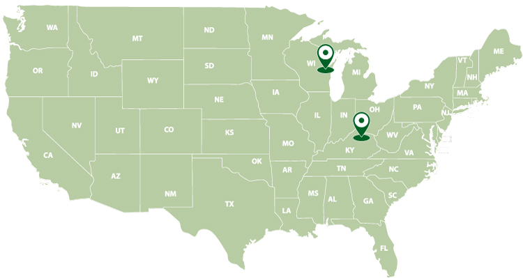 Innovative Handling Systems - U.S. Map